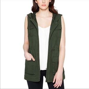 Matty M Cargo Olive Green Vest